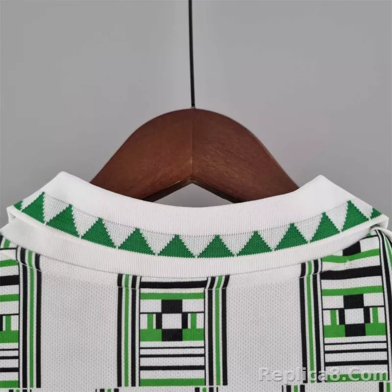 1994 Nigeria Home World Cup Retro Jersey - detail