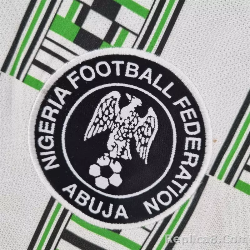 1994 Nigeria Home World Cup Retro Jersey - detail
