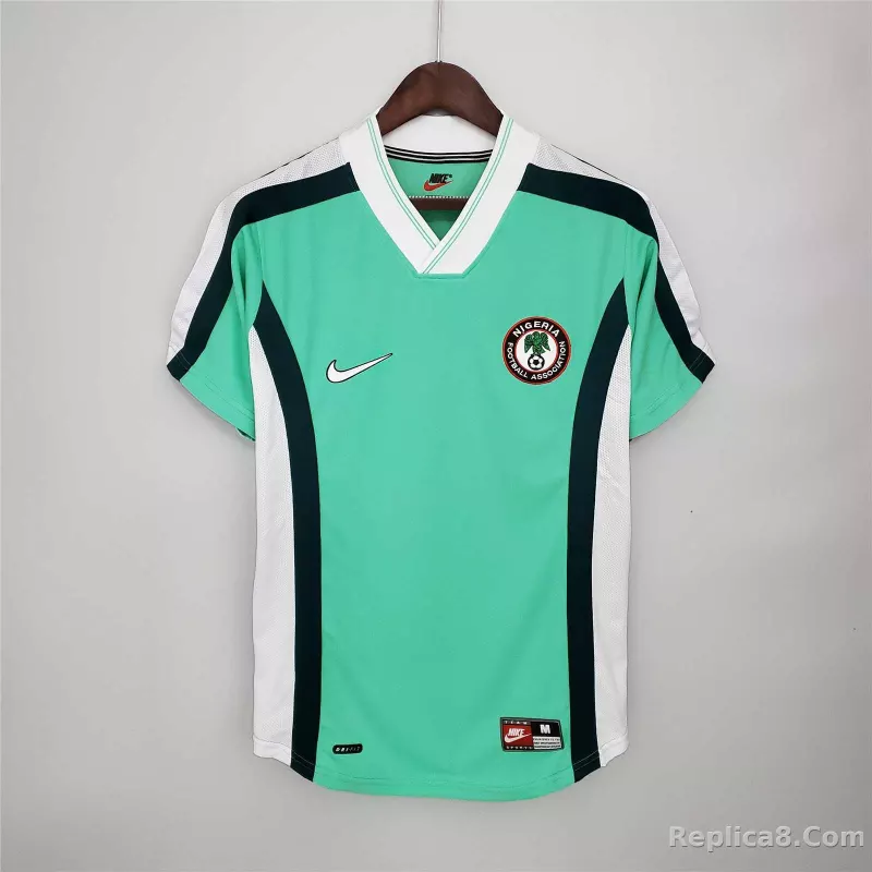 1998 Nigeria Home World Cup Retro Jersey