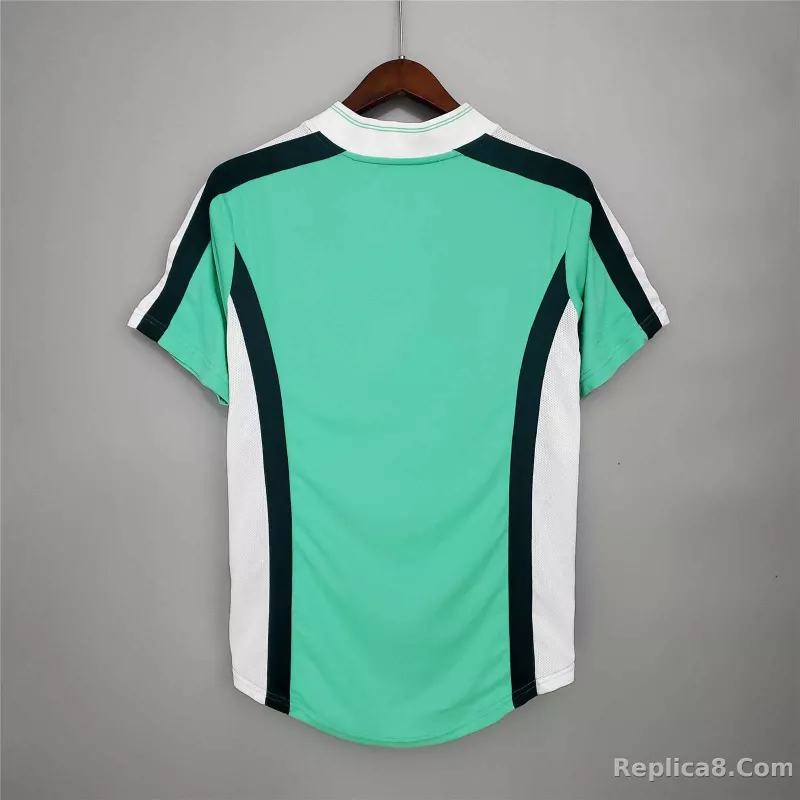 1998 Nigeria Home World Cup Retro Jersey - detail