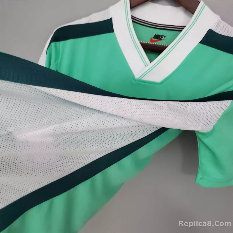 1998 Nigeria Home World Cup Retro Jersey - detail