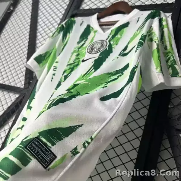 25-26 Nigeria Home Soccer Jersey - detail
