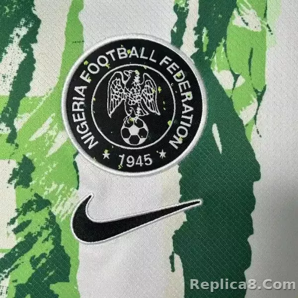 25-26 Nigeria Home Soccer Jersey - detail