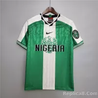 1996 Nigeria Home Soccer Retro Jersey - view 1