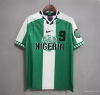 1996 Nigeria Home Soccer Retro Jersey - view 14
