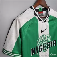 1996 Nigeria Home Soccer Retro Jersey - view 4