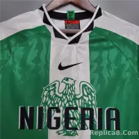 1996 Nigeria Home Soccer Retro Jersey - view 8