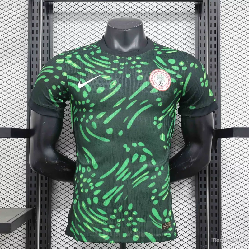 24-25 Nigeria Home Soccer Jersey Player Version