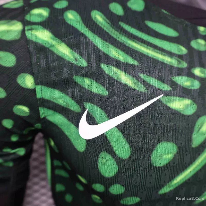 24-25 Nigeria Home Soccer Jersey Player Version - detail