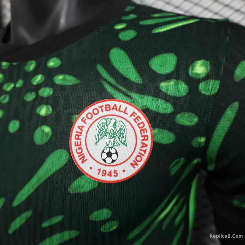 24-25 Nigeria Home Soccer Jersey Player Version - detail