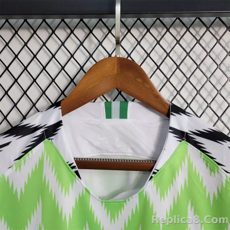2018 Nigeria Home World Cup Retro Soccer Jersey - detail