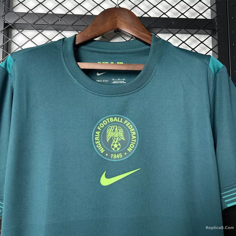 25-26 Nigeria Away Soccer Jersey - detail