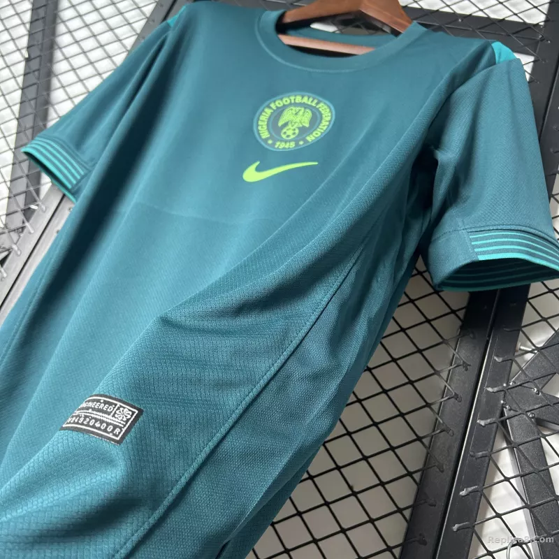 25-26 Nigeria Away Soccer Jersey - detail