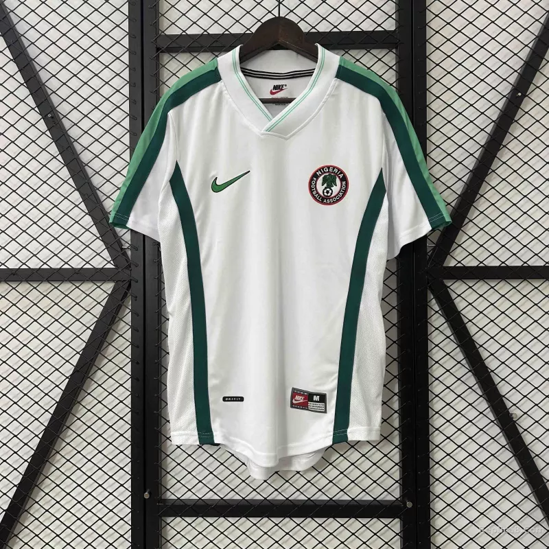 1998 Nigeria Away World Cup Retro Jersey