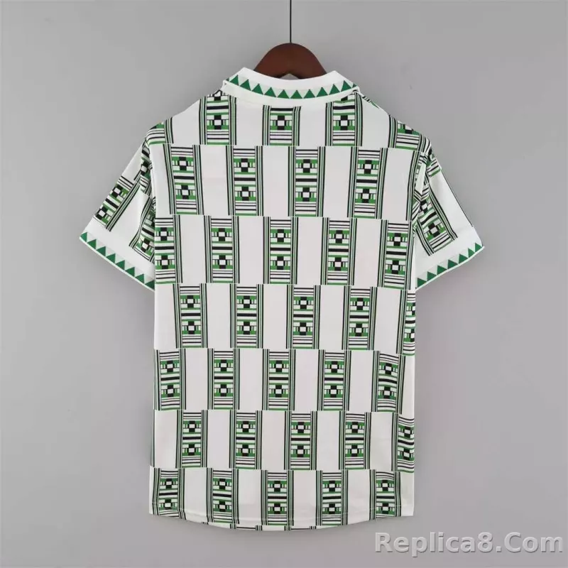1994 Nigeria Away World Cup Retro Jersey - detail