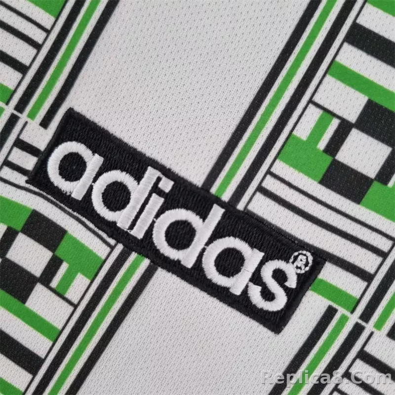 1994 Nigeria Away World Cup Retro Jersey - detail