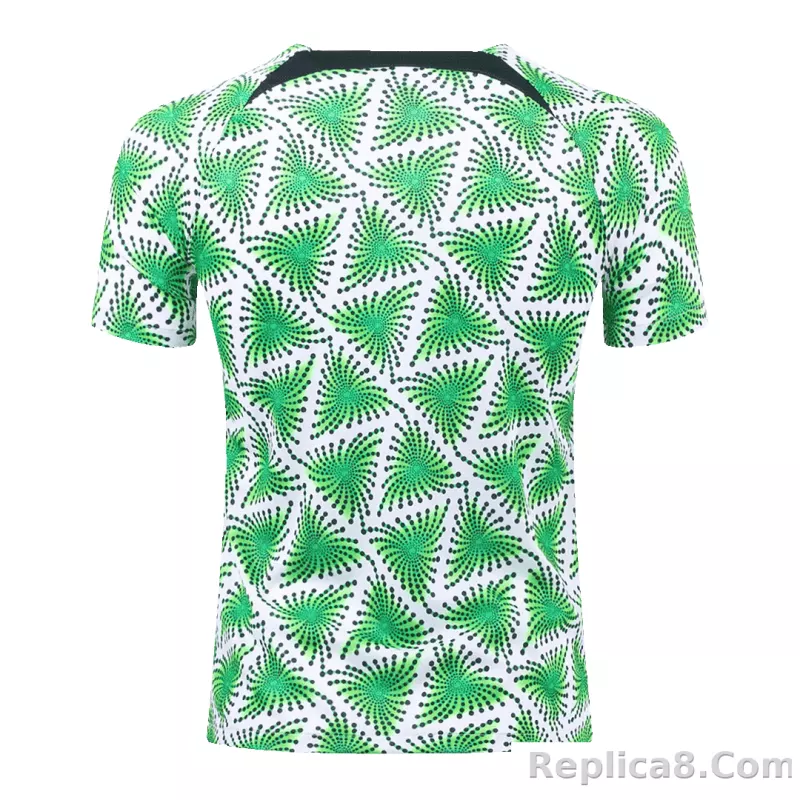 2023 Nigeria Pre-Match Jersey Fan Version - detail
