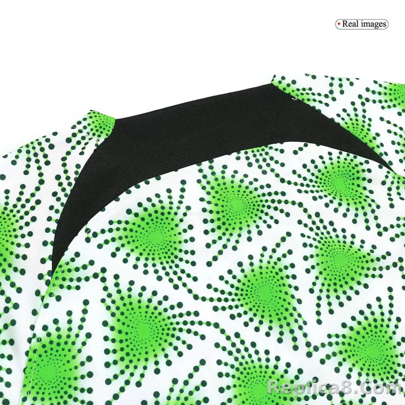 2023 Nigeria Pre-Match Jersey Fan Version - detail