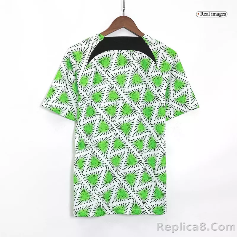 2023 Nigeria Pre-Match Jersey Fan Version - detail