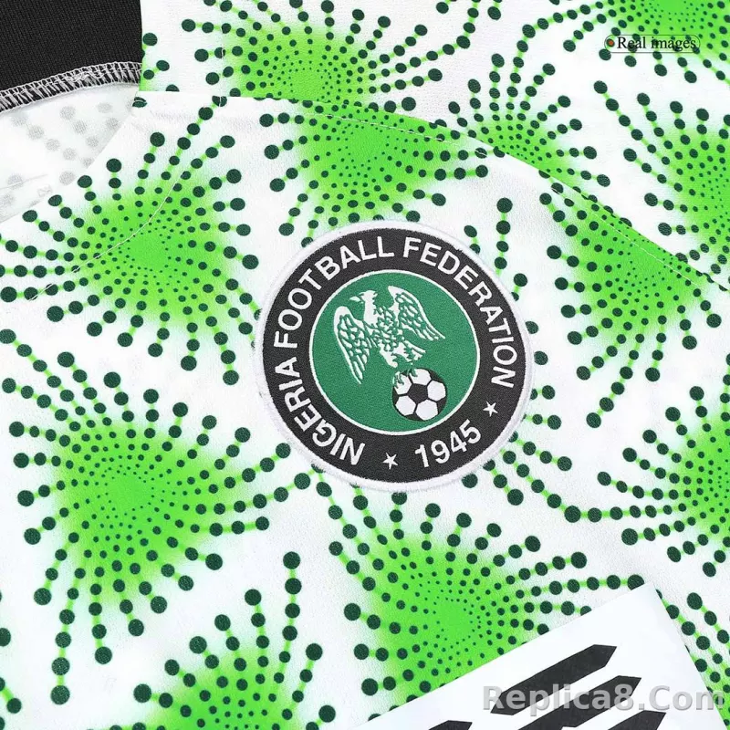 2023 Nigeria Pre-Match Jersey Fan Version - detail