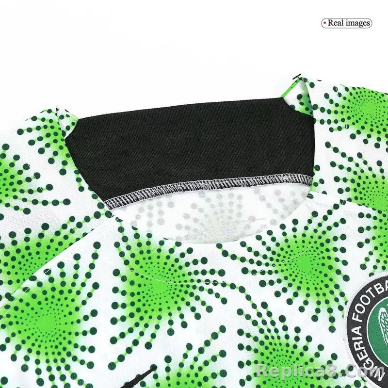 2023 Nigeria Pre-Match Jersey Fan Version - detail