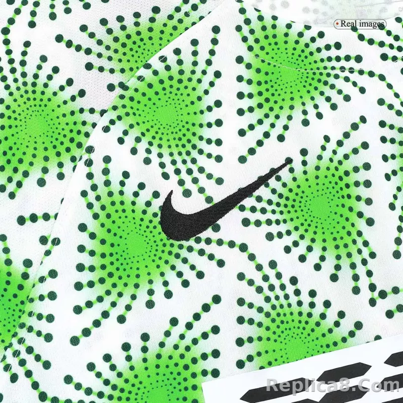 2023 Nigeria Pre-Match Jersey Fan Version - detail
