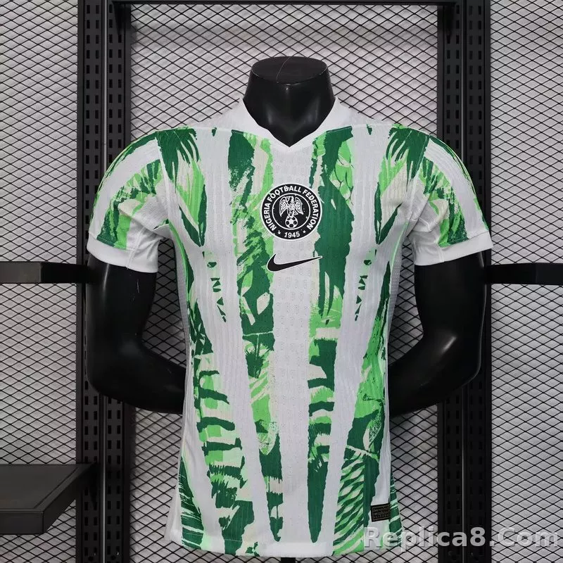 25-26 Nigeria Home Soccer Jersey Player Version