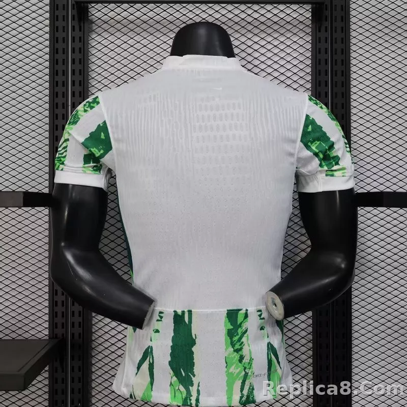 25-26 Nigeria Home Soccer Jersey Player Version - detail