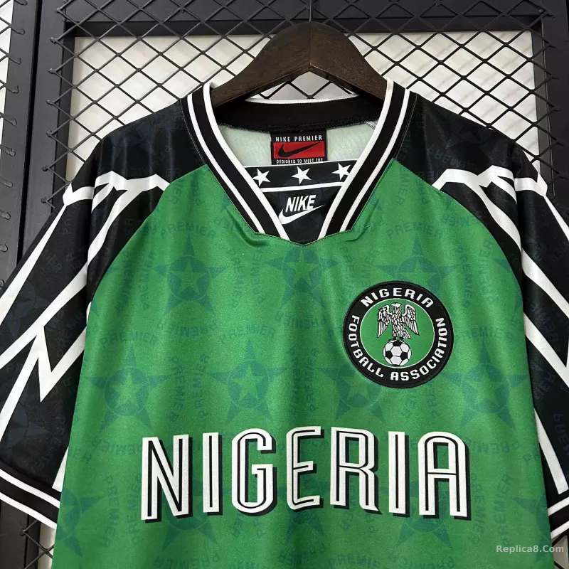 1994-95 Nigeria Special Soccer Retro Jersey - detail