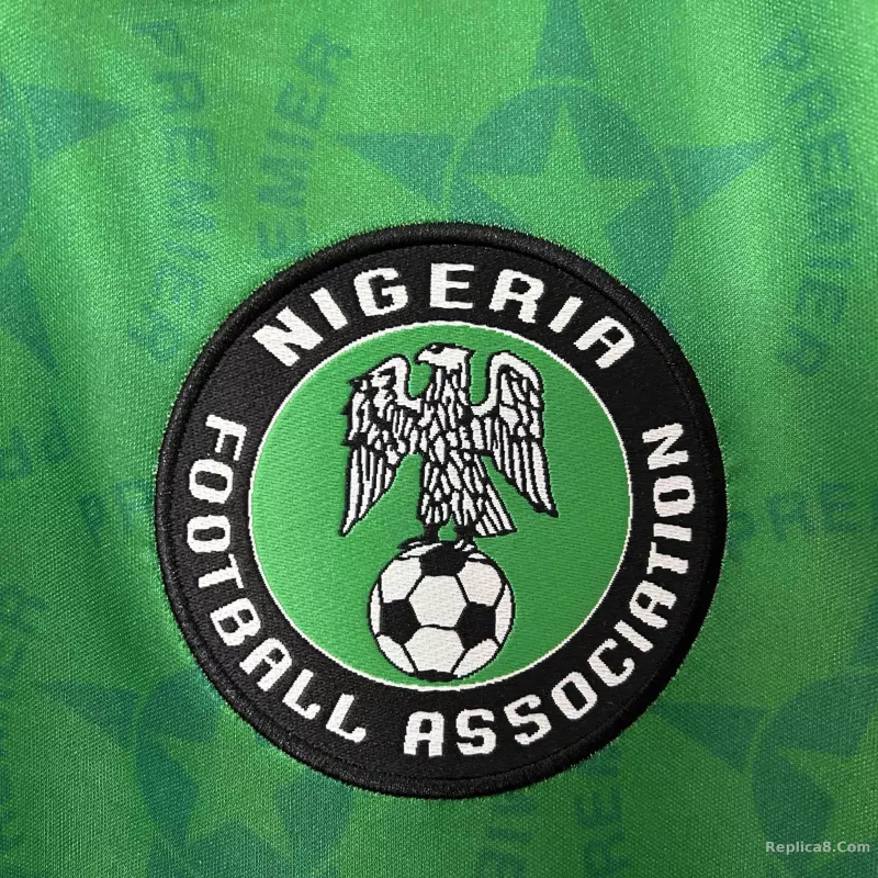 1994-95 Nigeria Special Soccer Retro Jersey - detail
