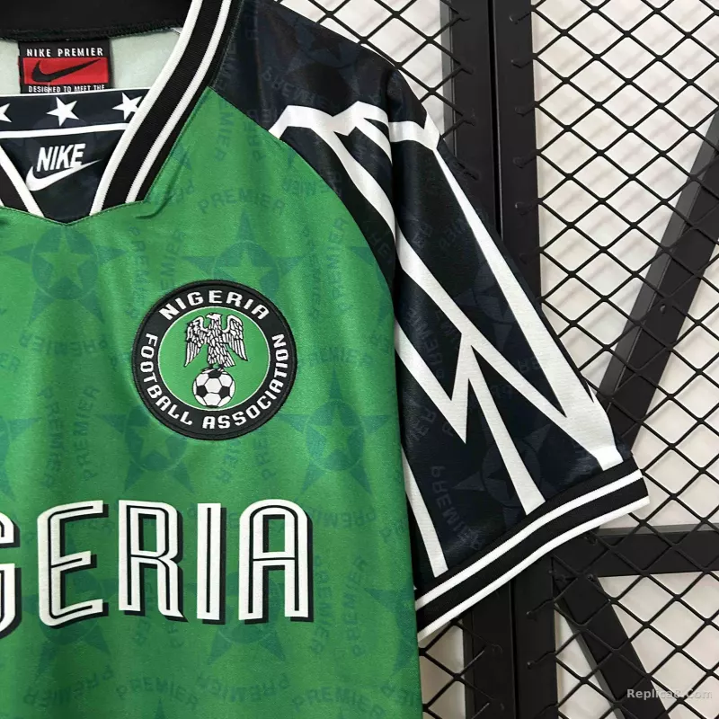 1994-95 Nigeria Special Soccer Retro Jersey - detail