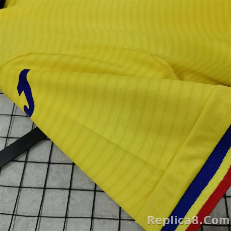 25-26 Romania Home Football Jersey - detail