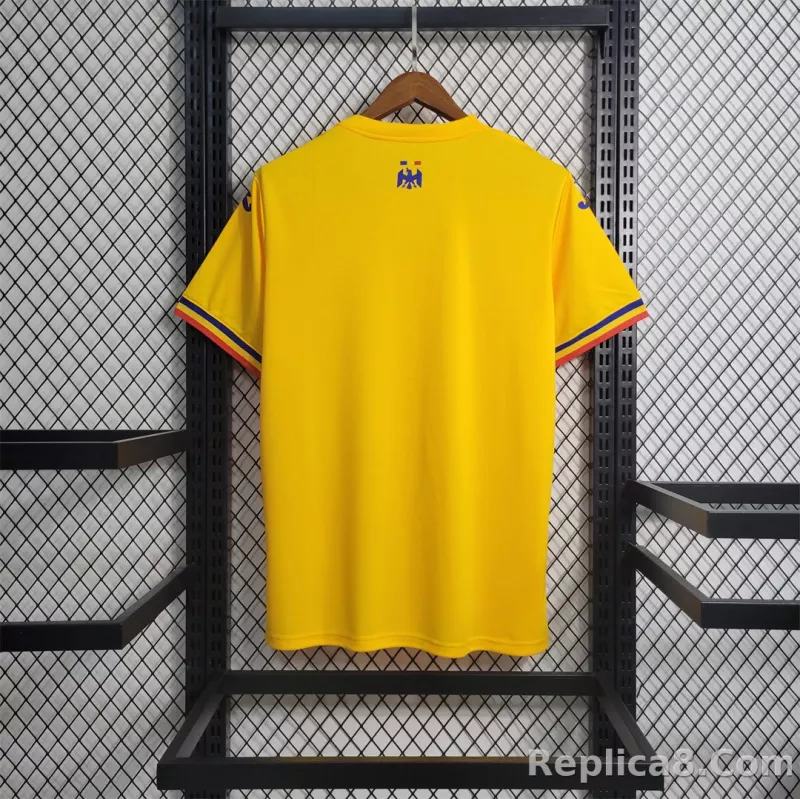 2024 Romania Euro Cup Home Football Jersey - detail