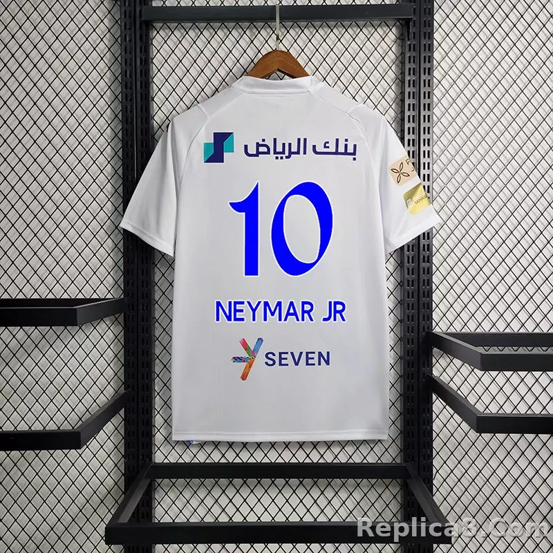 23-24 Al Hilal Saudi Neymar JR#10 Away Fan Version