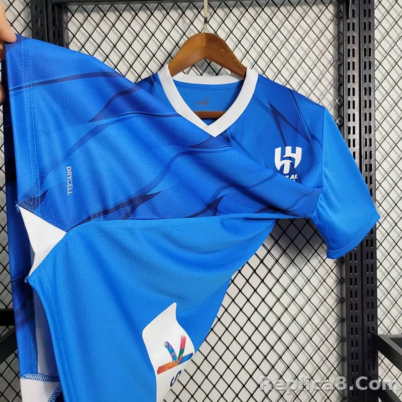 23-24 Al Hilal Saudi Neymar JR#10 Home Fan Version - detail