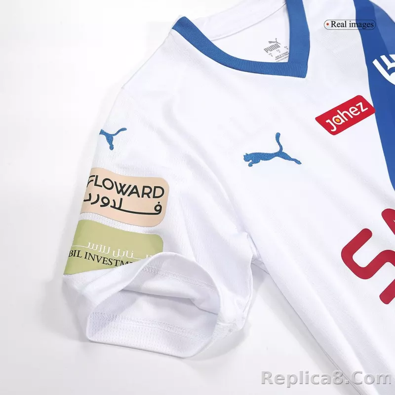23-24 Al Hilal Saudi Away Kit  Jersey+Shorts - detail