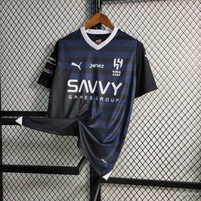 23-24 Al Hilal Saudi Third Away Fan Version - detail
