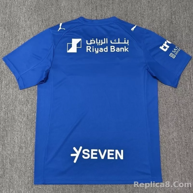 25-26 Al Hilal Saudi Home Soccer Jersey - detail