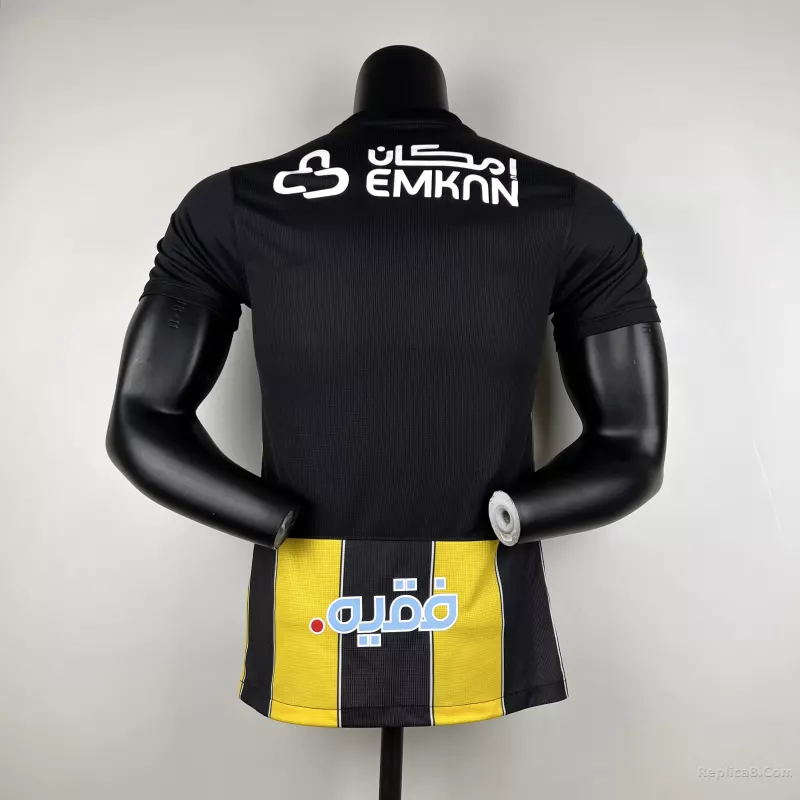 23-24 Al-Ittihad(Jeddah United) Home Jersey Player Version - detail
