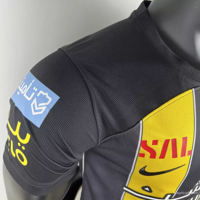 23-24 Al-Ittihad(Jeddah United) Home Jersey Player Version - detail