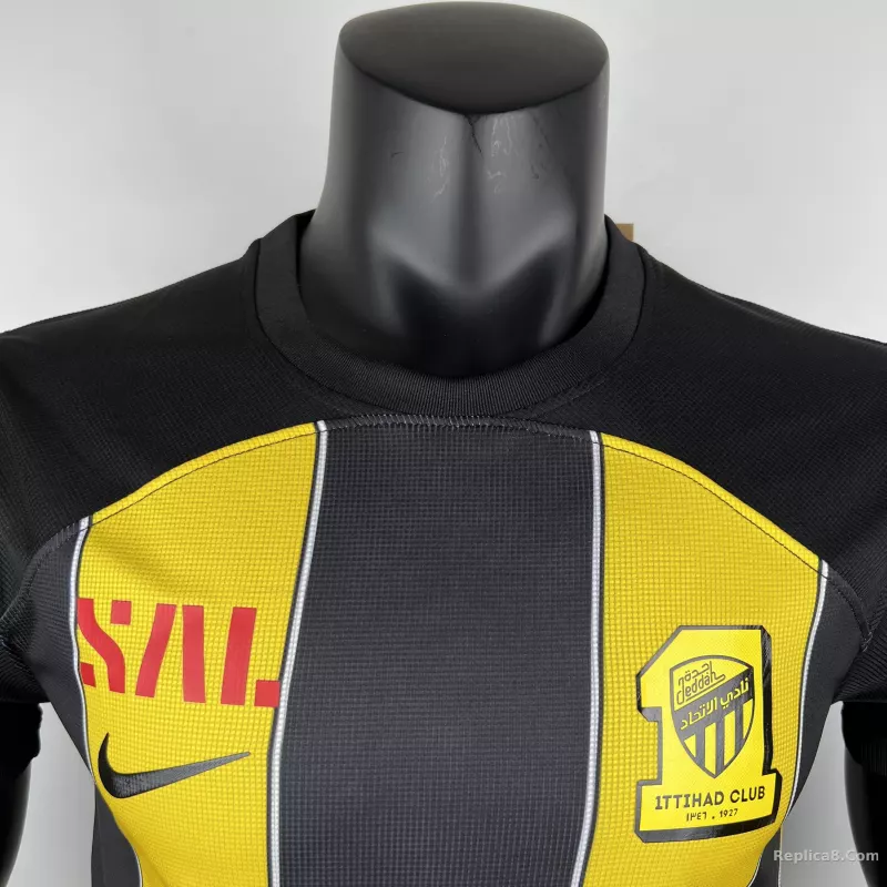 23-24 Al-Ittihad(Jeddah United) Home Jersey Player Version - detail