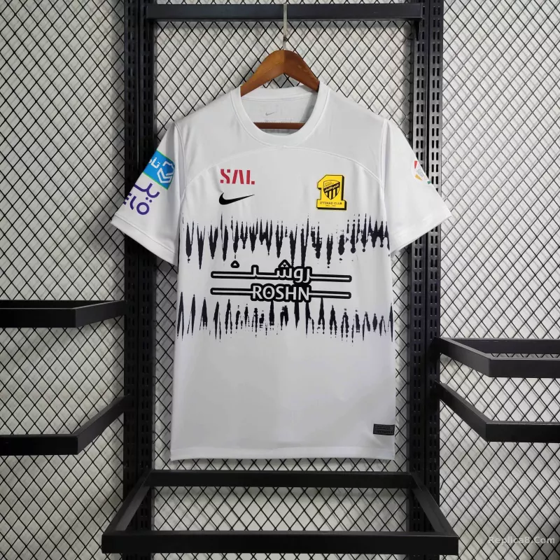 23-24 Al-Ittihad(Jeddah United) Away Jersey Fan Version