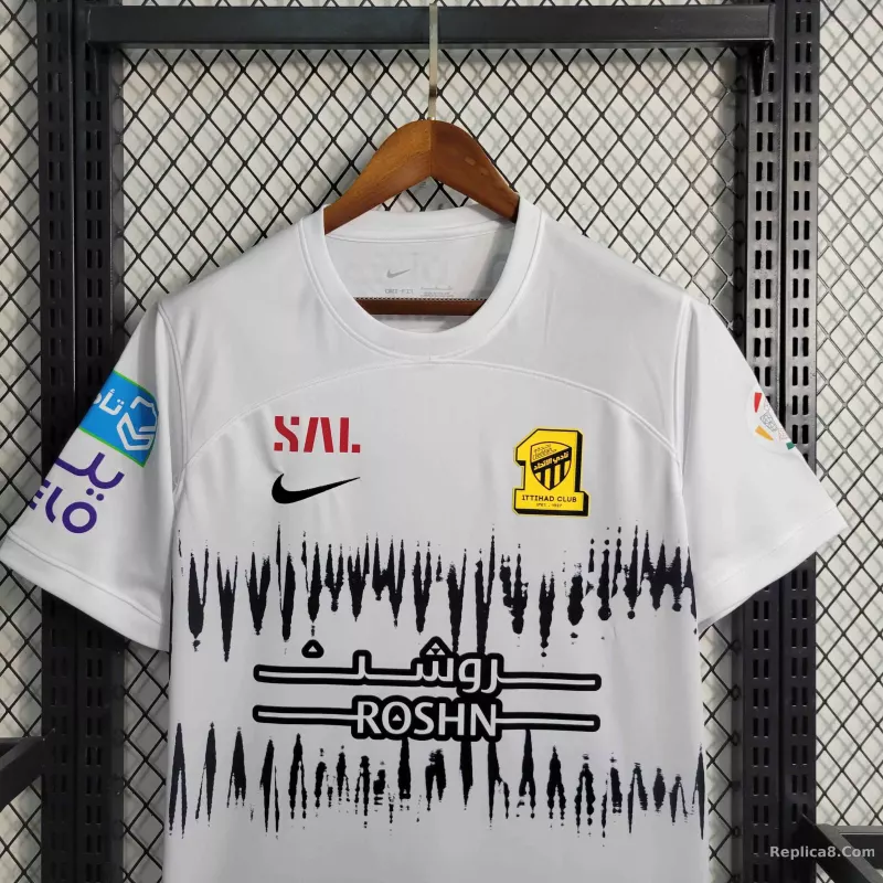 23-24 Al-Ittihad(Jeddah United) Away Jersey Fan Version - detail