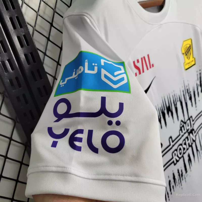 23-24 Al-Ittihad(Jeddah United) Away Jersey Fan Version - detail