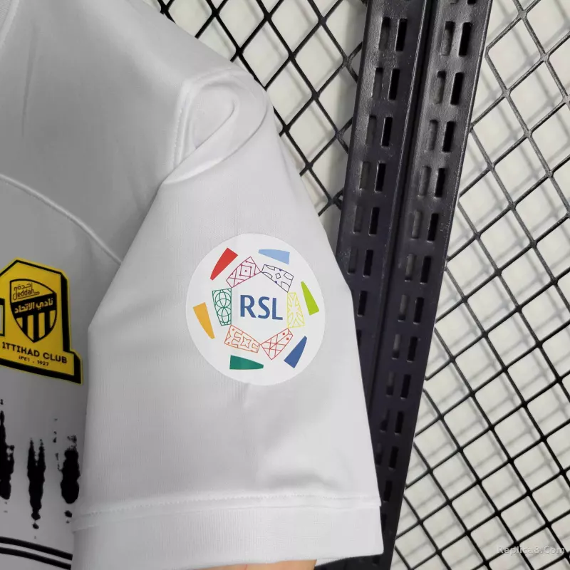 23-24 Al-Ittihad(Jeddah United) Away Jersey Fan Version - detail