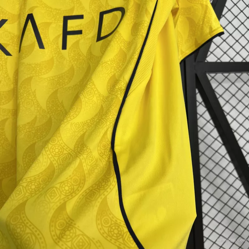 25-26 Al-Nassr Victory Home Soccer Jersey - detail