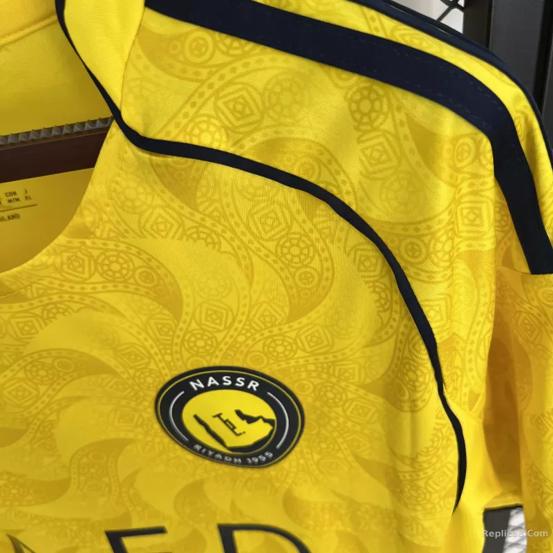25-26 Al-Nassr Victory Home Soccer Jersey - detail