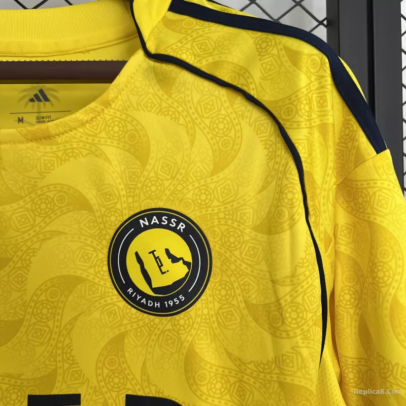 25-26 Al-Nassr Victory Home Soccer Jersey - detail