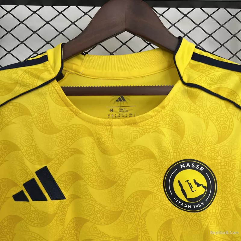 25-26 Al-Nassr Victory Home Soccer Jersey - detail