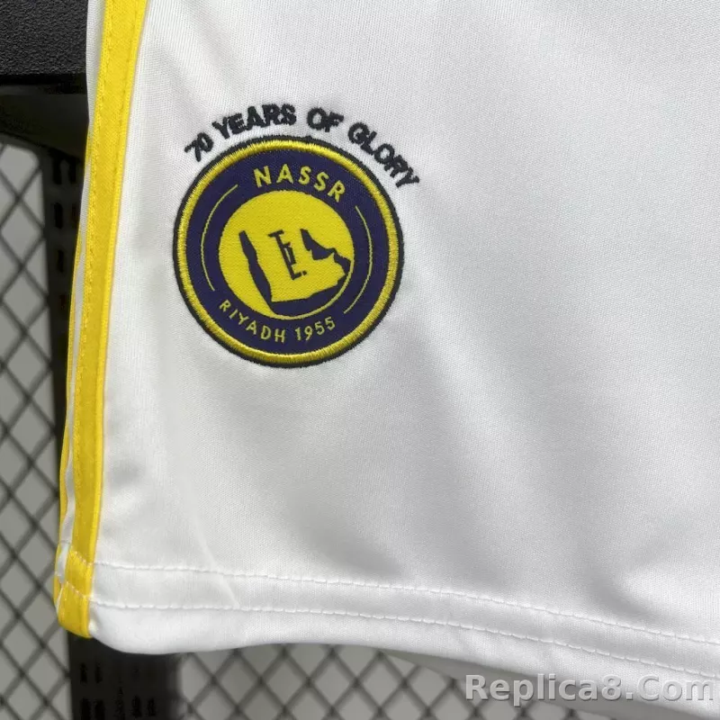 25-26 Al-Nassr Victory Third Away Soccer Kids Kit Jersey+Shorts - detail